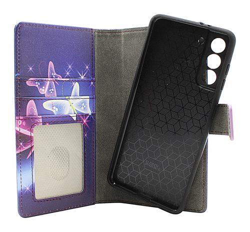 CoverinSkimblocker Samsung Galaxy S21 5G Magnet Plnboksfodral Design