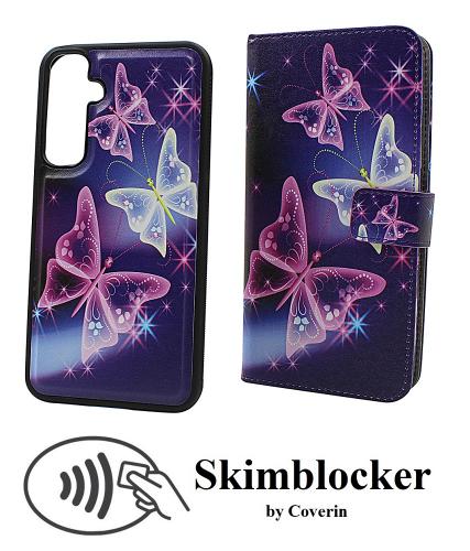 CoverinSkimblocker Magnet Designwallet Samsung Galaxy S23 FE 5G