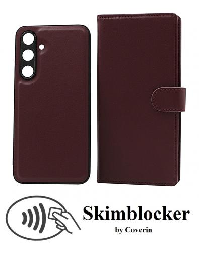 CoverinSkimblocker Samsung Galaxy S24 FE Magnet Plnboksfodral