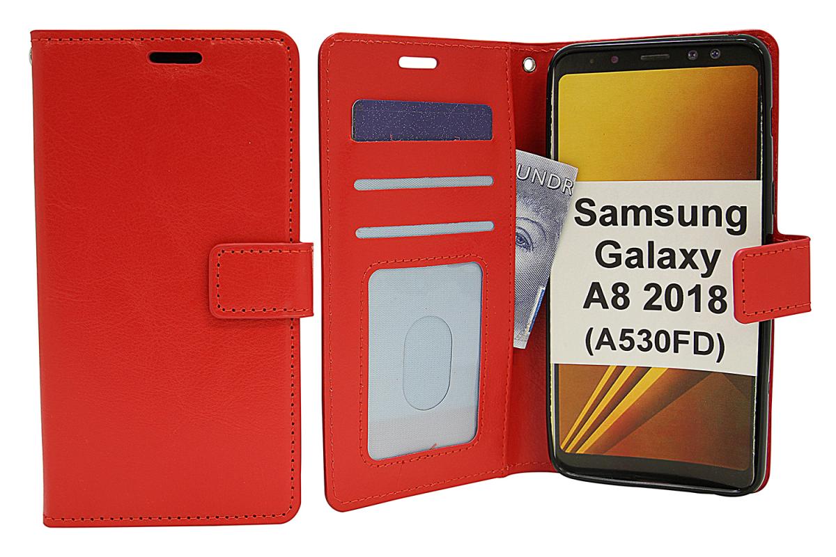 billigamobilskydd.seCrazy Horse Wallet Samsung Galaxy A8 2018 (A530FD)