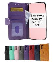 billigamobilskydd.seZipper Standcase Wallet Samsung Galaxy S21 FE 5G (SM-G990B)