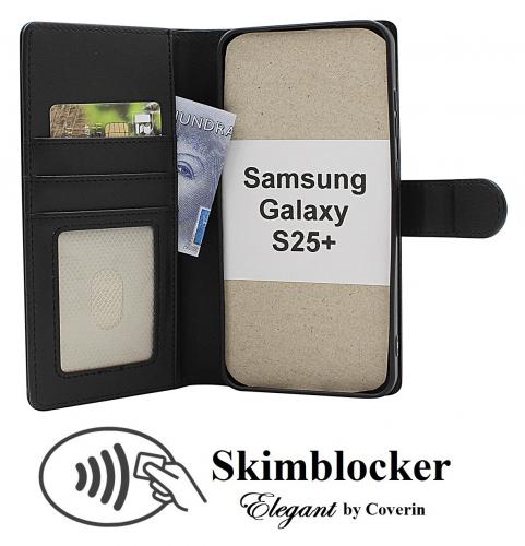 CoverinSkimblocker Samsung Galaxy S25+ Plnboksfodral