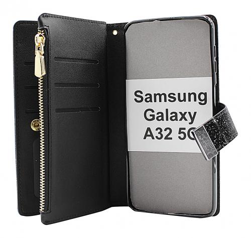 billigamobilskydd.seXL Standcase Glitterwallet Samsung Galaxy A32 5G (SM-A326B)