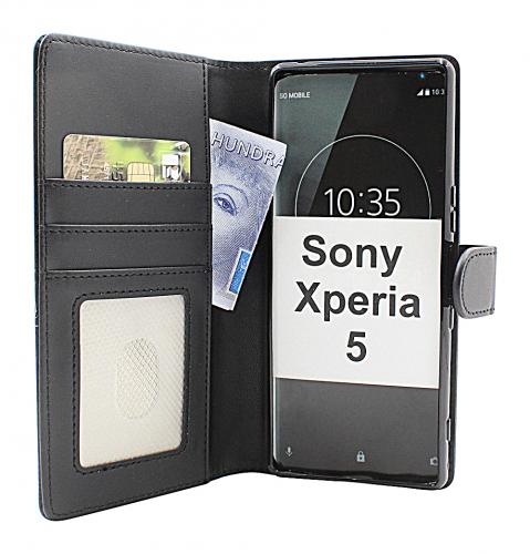 CoverinSkimblocker Sony Xperia 5 (J9210) Plnboksfodral