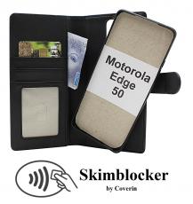 CoverinSkimblocker Motorola Edge 50 Magnet Plånboksfodral