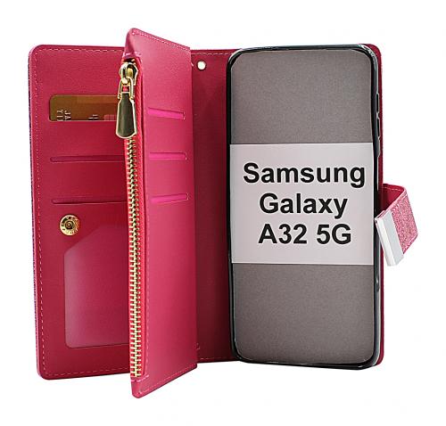 billigamobilskydd.seXL Standcase Glitterwallet Samsung Galaxy A32 5G (SM-A326B)