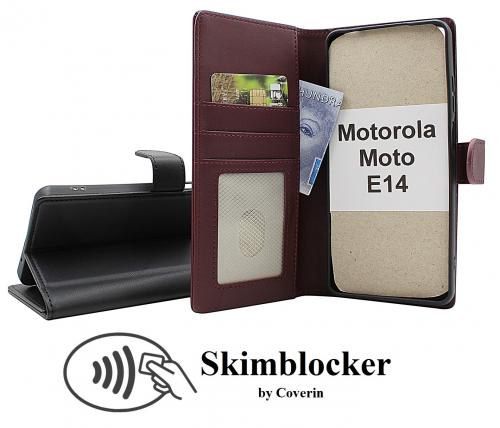 CoverinSkimblocker Motorola Moto E14 Plnboksfodral