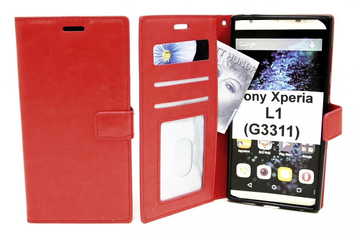 billigamobilskydd.seCrazy Horse Wallet Sony Xperia L1 (G3311)