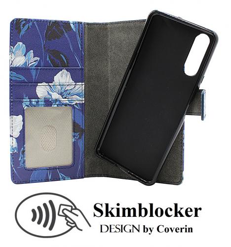 CoverinSkimblocker Sony Xperia 10 II Magnet Plnboksfodral Design