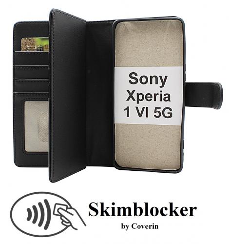 CoverinSkimblocker Sony Xperia 1 VI 5G XL Magnet Plnboksfodral