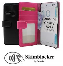 CoverinSkimblocker Plånboksfodral Samsung Galaxy A21s (A217F/DS)