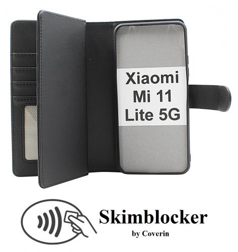 CoverinSkimblocker Xiaomi Mi 11 Lite / Mi 11 Lite 5G XL Magnet Plnboksfodral