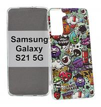billigamobilskydd.seDesignskal TPU Samsung Galaxy S21 5G (G991B)