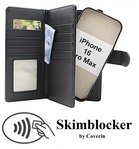 CoverinSkimblocker iPhone 16 Pro Max XL Magnet Plnboksfodral