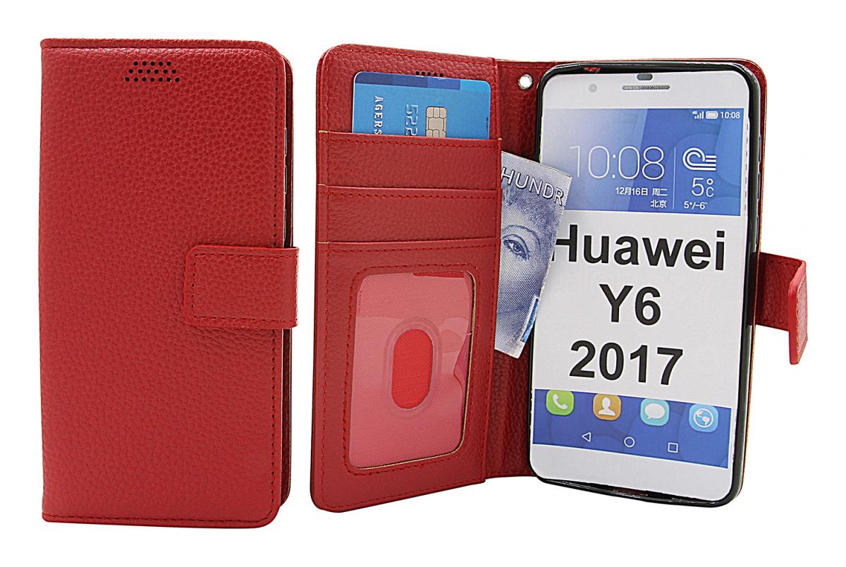 billigamobilskydd.seNew Standcase Wallet Huawei Y6 2017 (MYA-L41)
