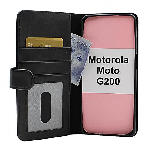 CoverinSkimblocker Plnboksfodral Motorola Moto G200