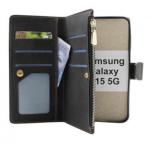 billigamobilskydd.seXL Standcase Lyxfodral Samsung Galaxy A15 5G