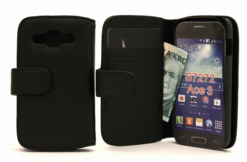 CoverinPlnboksfodral Samsung Galaxy Ace 3 (s7275)