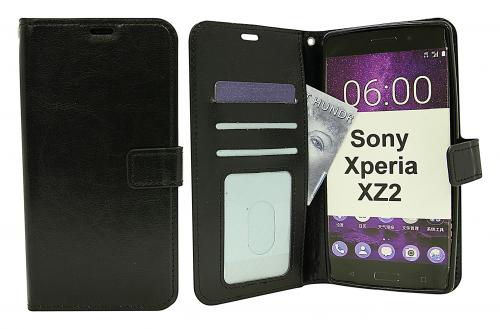 billigamobilskydd.seCrazy Horse Wallet Sony Xperia XZ2 (H8266)