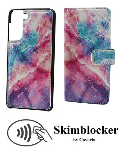 CoverinSkimblocker Magnet Designwallet Samsung Galaxy S21 5G (G991B)