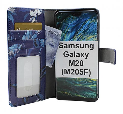 CoverinSkimblocker Magnet Designwallet Samsung Galaxy M20 (M205F)