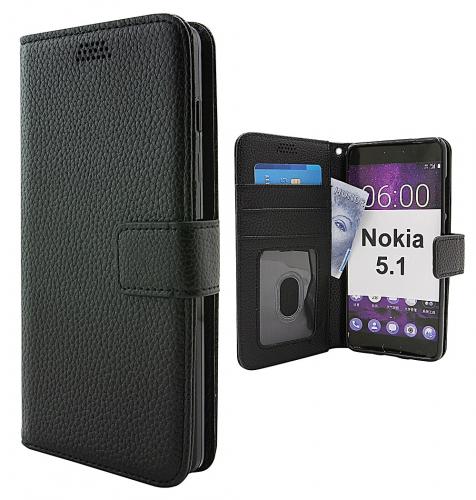 billigamobilskydd.seNew Standcase Wallet Nokia 5.1