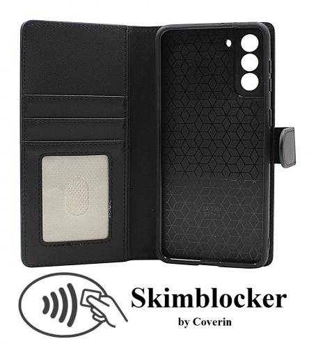 CoverinSkimblocker Samsung Galaxy S21 Plus 5G Magnet Plnboksfodral