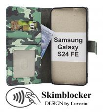 CoverinSkimblocker Samsung Galaxy S24 FE Plånboksfodral Design