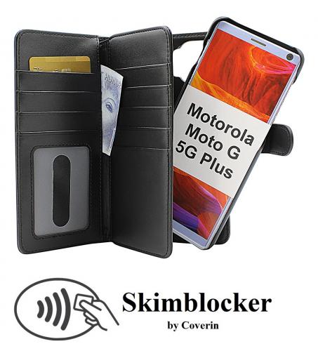 CoverinSkimblocker XL Magnet Fodral Motorola Moto G 5G Plus