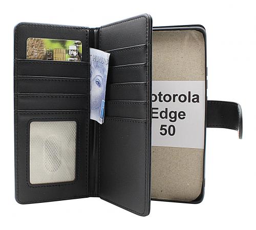 CoverinSkimblocker Motorola Edge 50 XL Magnet Plnboksfodral