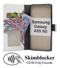 CoverinSkimblocker Samsung Galaxy A55 5G Plånboksfodral Design