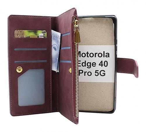 billigamobilskydd.seXL Standcase Lyxfodral Motorola Edge 40 Pro 5G