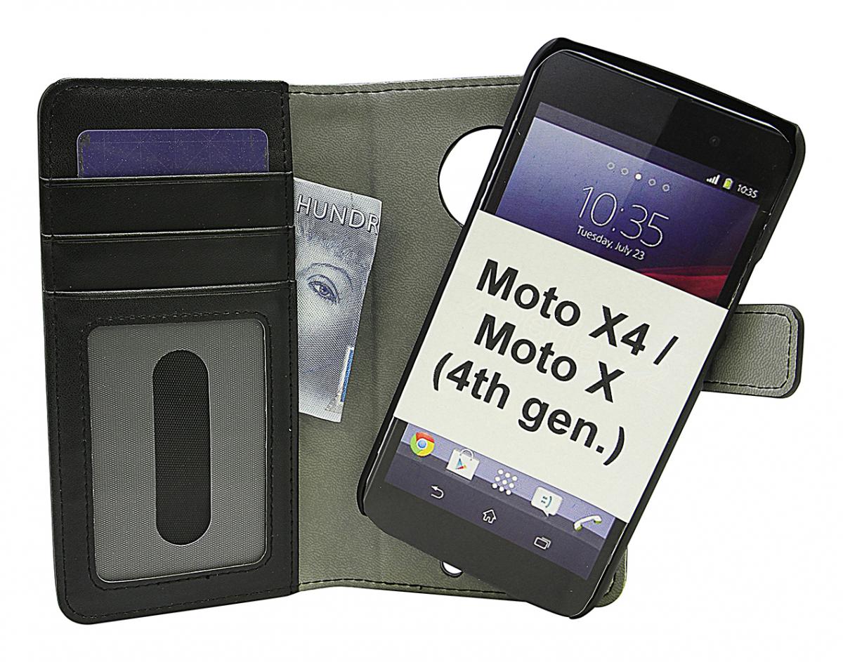 CoverInSkimblocker Magnet Fodral Moto X4 / Moto X (4th gen)