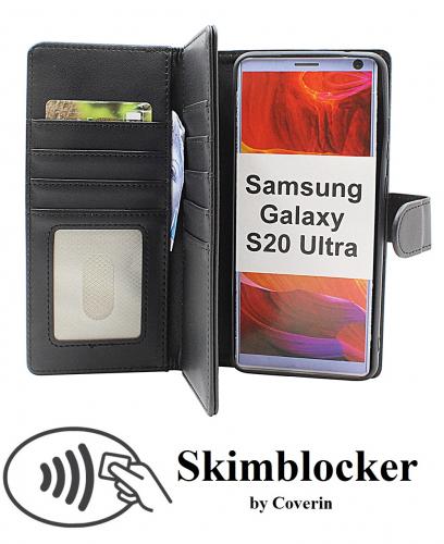 CoverinSkimblocker Samsung Galaxy S20 Ultra XL Plnboksfodral