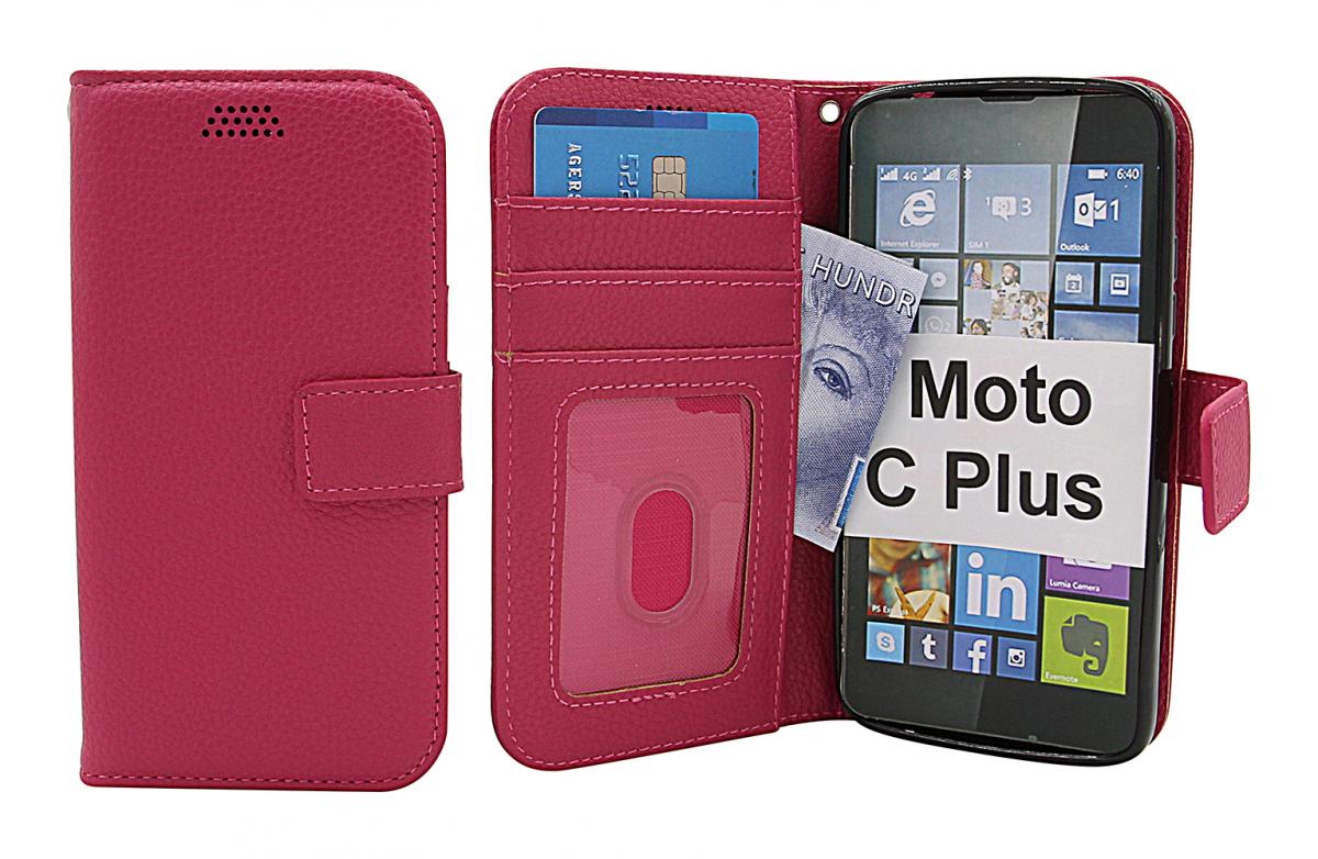 billigamobilskydd.seNew Standcase Wallet Moto C Plus (XT1723)