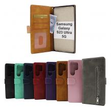 billigamobilskydd.seZipper Standcase Wallet Samsung Galaxy S23 Ultra 5G