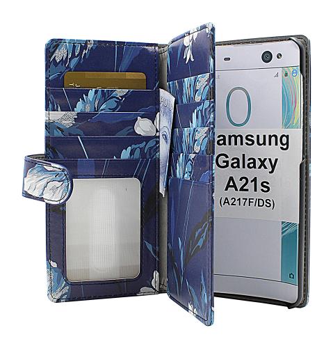 CoverinSkimblocker XL Designwallet Samsung Galaxy A21s (A217F/DS)