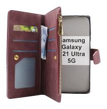 billigamobilskydd.seXL Standcase Lyxfodral Samsung Galaxy S21 Ultra 5G (SM-G998B)