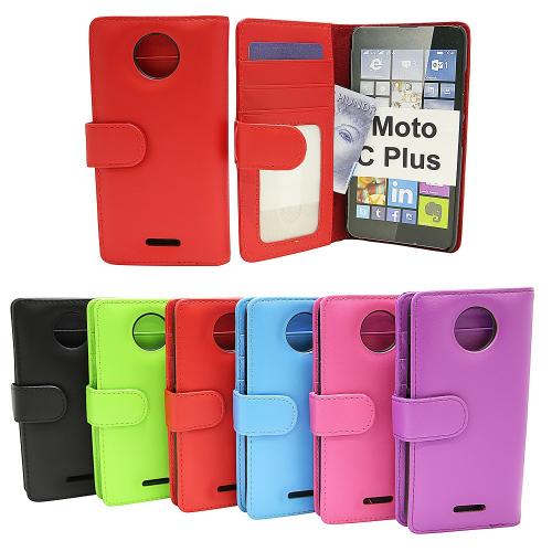 CoverinPlnboksfodral Moto C Plus (XT1723)