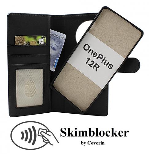 CoverinSkimblocker OnePlus 12R 5G Magnet Plnboksfodral