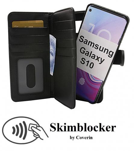 CoverinSkimblocker XL Magnet Fodral Samsung Galaxy S10 (G973F)