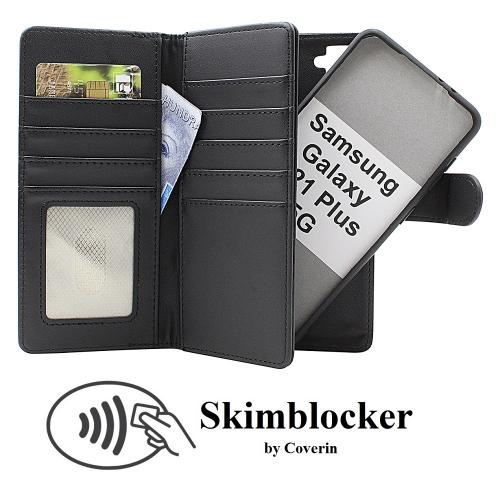 CoverinSkimblocker Samsung Galaxy S21 Plus 5G XL Magnet Plnboksfodral