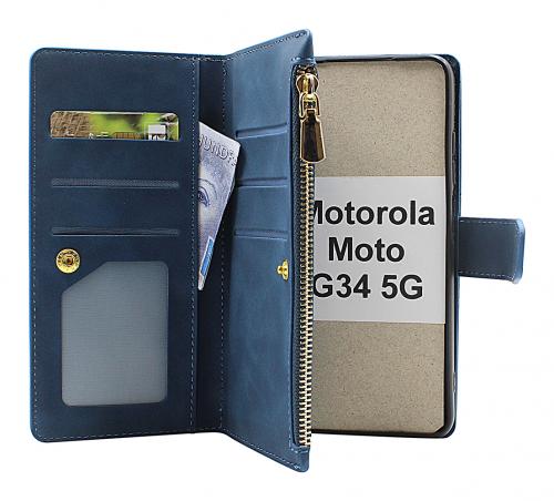 billigamobilskydd.seXL Standcase Lyxfodral Motorola Moto G34 5G