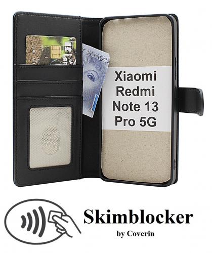 CoverinSkimblocker Xiaomi Redmi Note 13 Pro 5G Magnet Plnboksfodral