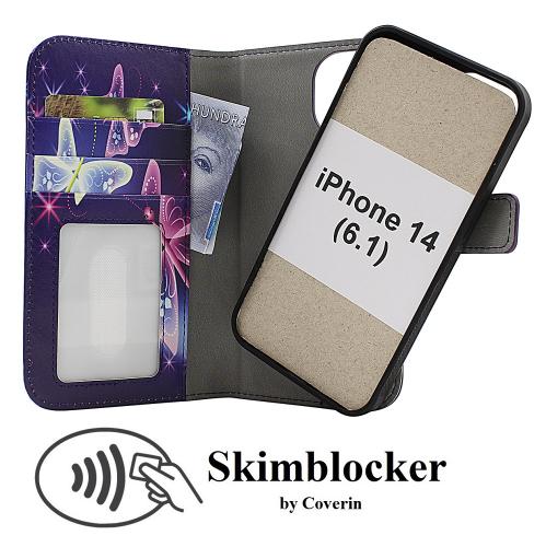 CoverinSkimblocker Magnet Designwallet iPhone 14 (6.1)