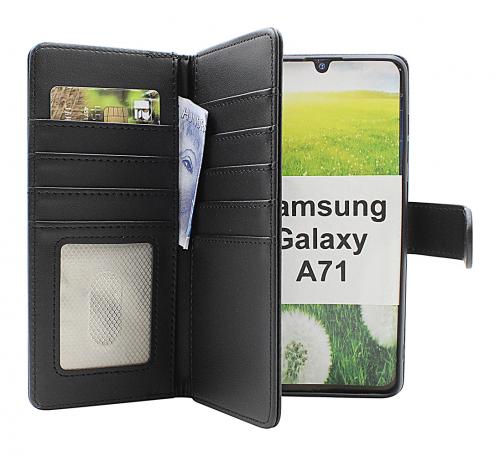 CoverinSkimblocker Samsung Galaxy A71 XL Plnboksfodral