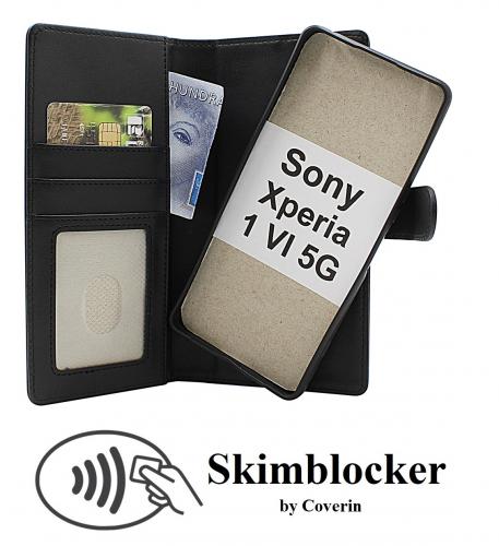 CoverinSkimblocker Sony Xperia 1 VI 5G Magnet Plnboksfodral