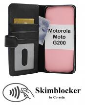 CoverInSkimblocker Plånboksfodral Motorola Moto G200
