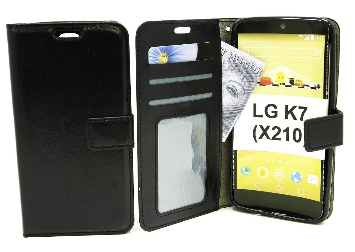 billigamobilskydd.seCrazy Horse Wallet LG K7 (X210)
