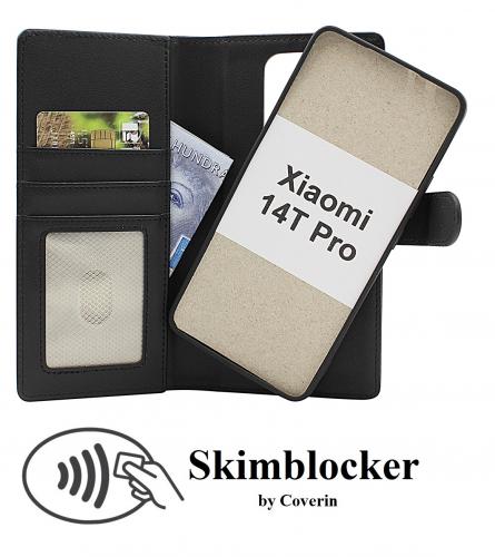 CoverinSkimblocker Xiaomi 14T Pro Magnet Plnboksfodral